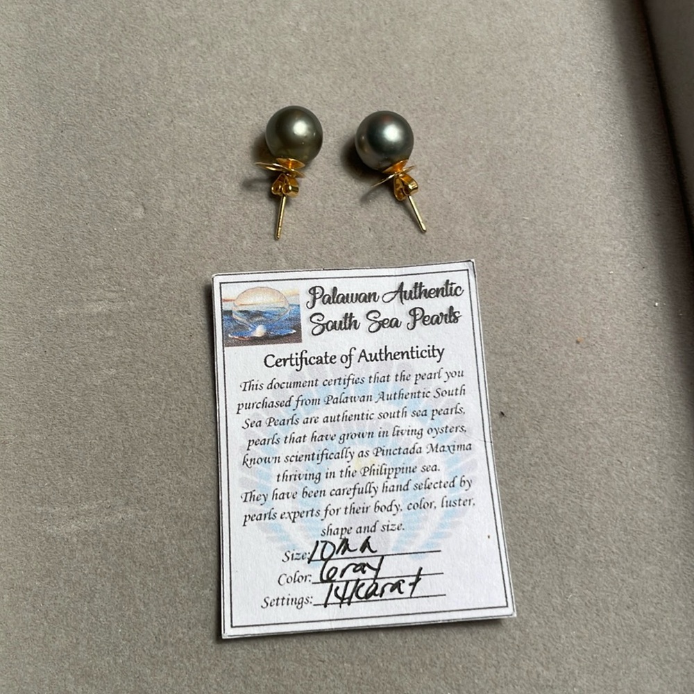 🔥 South Sea Pearl Stud Earring